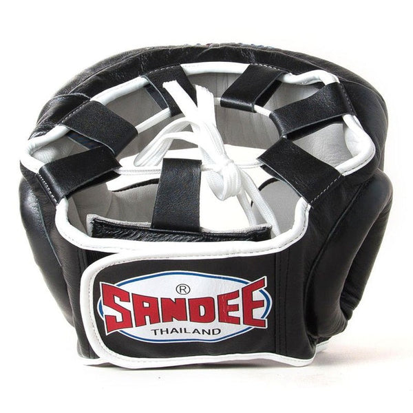 Sandee Kids Closed Face Headguard Black
