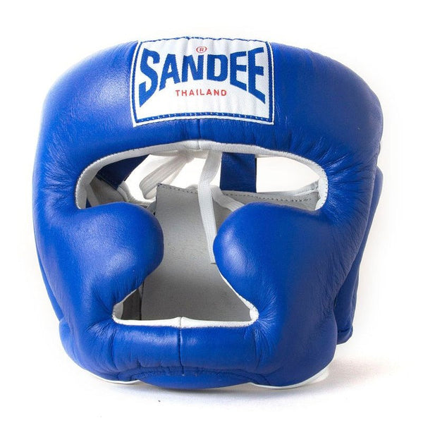 Sandee Kids Closed Face Headguard Blue
