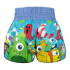 TUFF RMS104 Kids Muay Thai Shorts Party Monster