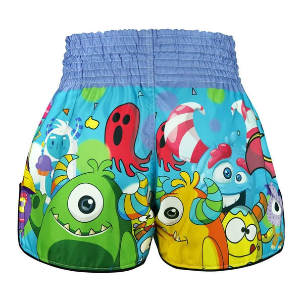 TUFF RMS104 Kids Muay Thai Shorts Party Monster