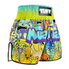 TUFF RMS107 Kids Muay Thai Shorts We Come In Peace
