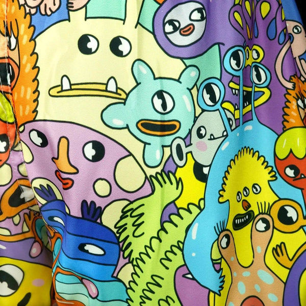 TUFF RMS107 Kids Muay Thai Shorts We Come In Peace