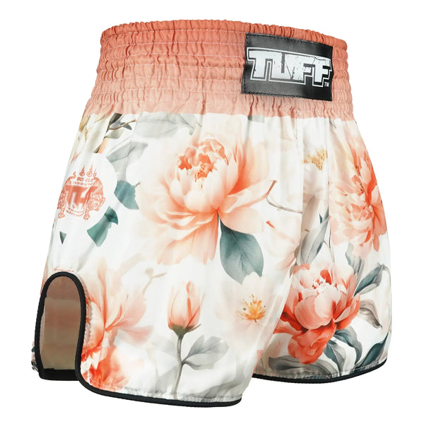 RMS125 TUFF High-Cut Retro Muaythai Shorts Tub-Tim Bloom