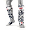 Sandee Sport Slim Shinguards Camo Grey