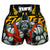 RMS122 TUFF High-Cut Retro Muaythai Shorts The Gigantic Beast