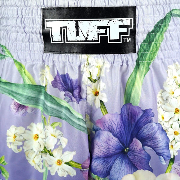 TUFF RMS124 Muay Thai Shorts Purple An-Chan