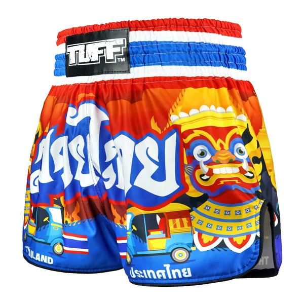 TUFF RMS126 Muay Thai Shorts Siam in Motion