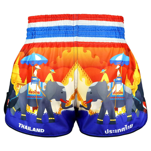 TUFF RMS126 Muay Thai Shorts Siam in Motion