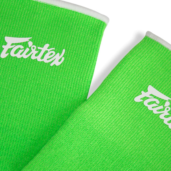 AS1 Fairtex Ankle Supports Green-White - Freesize