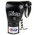 Fairtex BGL3 Lace-up Sparring Boxing Gloves Black-White