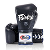 Fairtex BGL6 Lace-up Competition Boxing Gloves - Blue