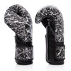 Fairtex BGV14PT Painter Microfibre Boxing Gloves - Black-White