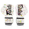 Fairtex BGV14PT Painter Microfibre Boxing Gloves - White