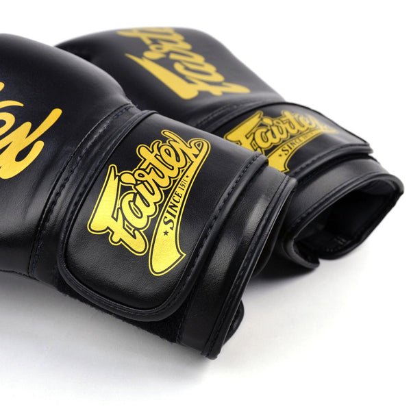 BGV18 Fairtex Super Sparring Boxing Gloves Black