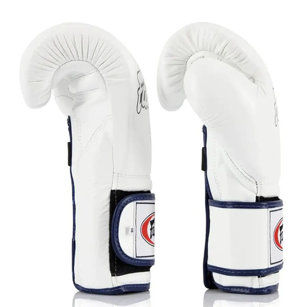 BGV9 Fairtex Mexican Style Boxing Gloves White