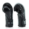 Fairtex X Glory BGVG3 Velcro Boxing Gloves - Black-Gold