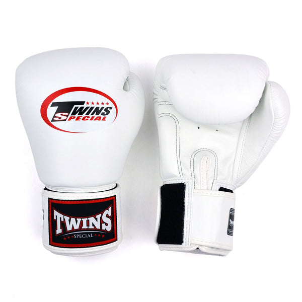 BGVL4 Twins Boxing Gloves White