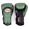 Twins Special BGVL6 Long-Cuff Boxing Gloves Olive-Black