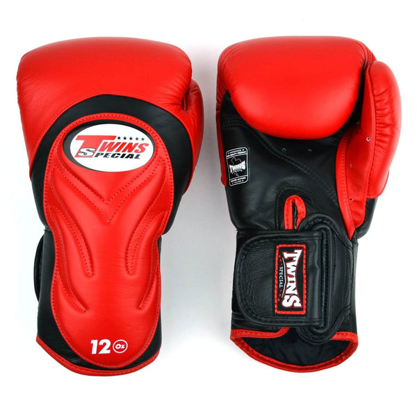 Twins BGVL6 Deluxe Sparring Gloves Red/Black