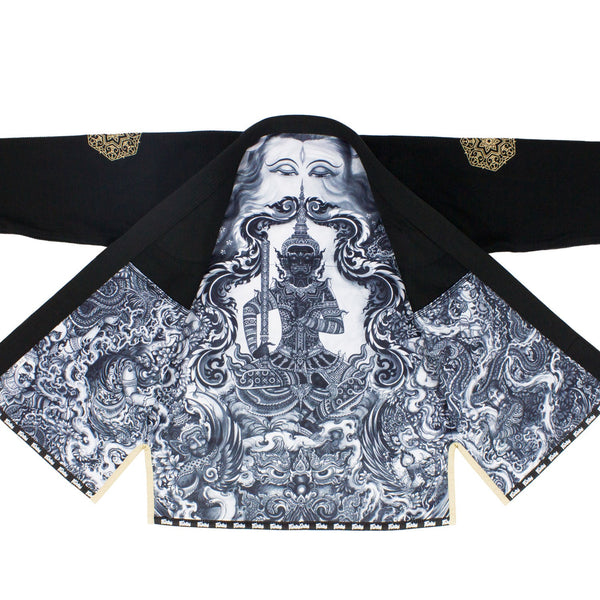 BJJ3 Fairtex Treeburam Premium BJJ Gi Black