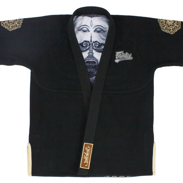 BJJ3 Fairtex Treeburam Premium BJJ Gi Black