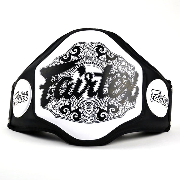 BPV3 Fairtex Microfiber Belly Pad Black-White