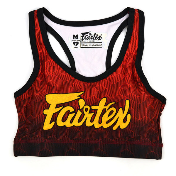 Fairtex BRA22 Red Stealth Sports Bra