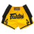 BS1701 Fairtex Slim Fit Muaythai Shorts Yellow