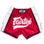 BS1704 Fairtex Slim Fit Muaythai Shorts Red-White
