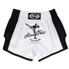 BS1707 Fairtex Slim Fit Muaythai Shorts White