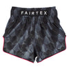 BS1901 Fairtex Black Stealth Muaythai Shorts