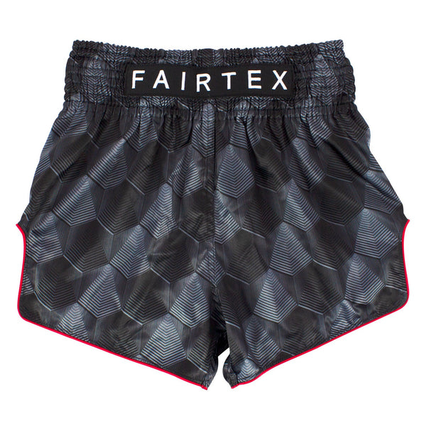 BS1901 Fairtex Black Stealth Muaythai Shorts