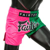 BS1911 Fairtex Fighter Shorts Pink-Green