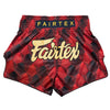 BS1919 Fairtex Muaythai Shorts Red Stealth