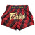 BS1919 Fairtex Muaythai Shorts Red Stealth