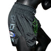 Fairtex BS1924 Muaythai Shorts - Black Racer