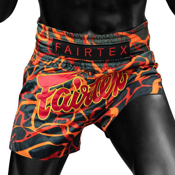 Fairtex BS1926 Muay Thai Shorts Magma Red