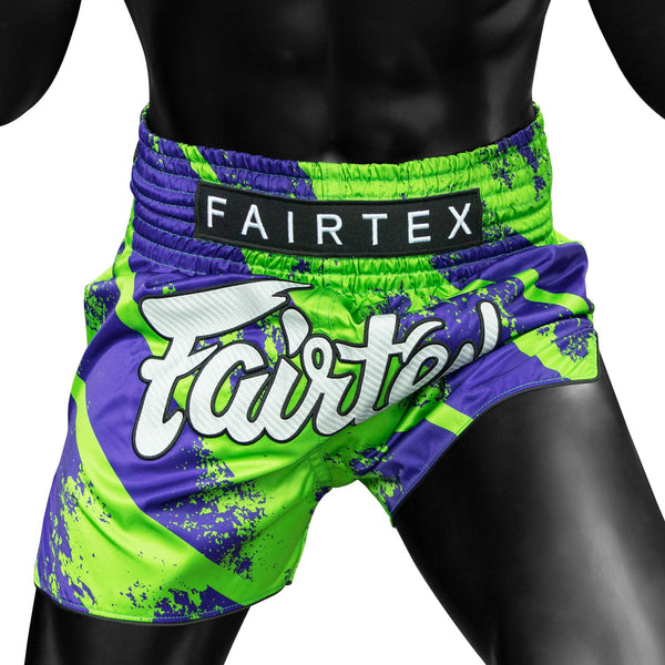 BS1928 Fairtex Street King Green Muaythai Shorts