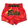 Fairtex BS1946 Muaythai Shorts - Red Inferno