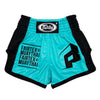 BSK2107 Fairtex Kids Muaythai Shorts Turquoise