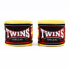 Twins Special CH2 5m Cotton Handwraps - Yellow Striped