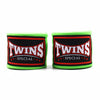 Twins Special CH5 4.5m Elastic Handwraps - Green