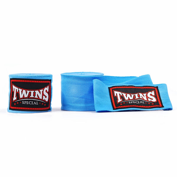 Twins Special CH5 4.5m Elastic Handwraps - Light Blue