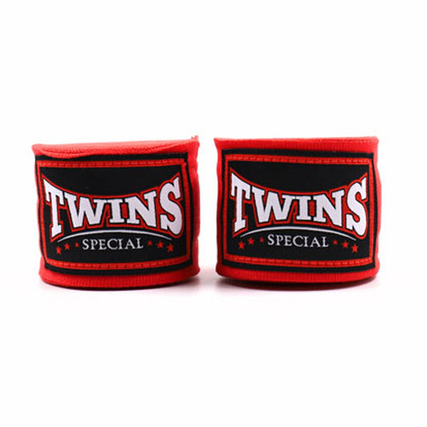 Twins Special CH5 4.5m Elastic Handwraps - Red