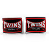 Twins Special CH5 4.5m Elastic Handwraps - White