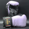 Di Nardo Velcro Boxing Gloves Lavender-Black