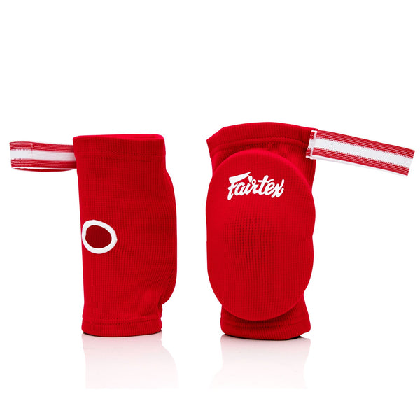 EBE1 Fairtex Competition Elbow Pads Red