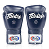 Fairtex BGL3 Lace-up Sparring Gloves - Blue