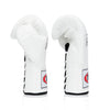 Fairtex BGL6 Lace-up Competition Boxing Gloves - White