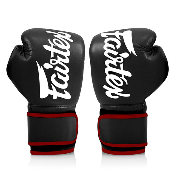 Fairtex BGV14 Microfiber Gloves Black Red